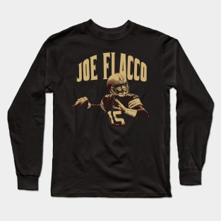 joe flacco vintage fan art Long Sleeve T-Shirt